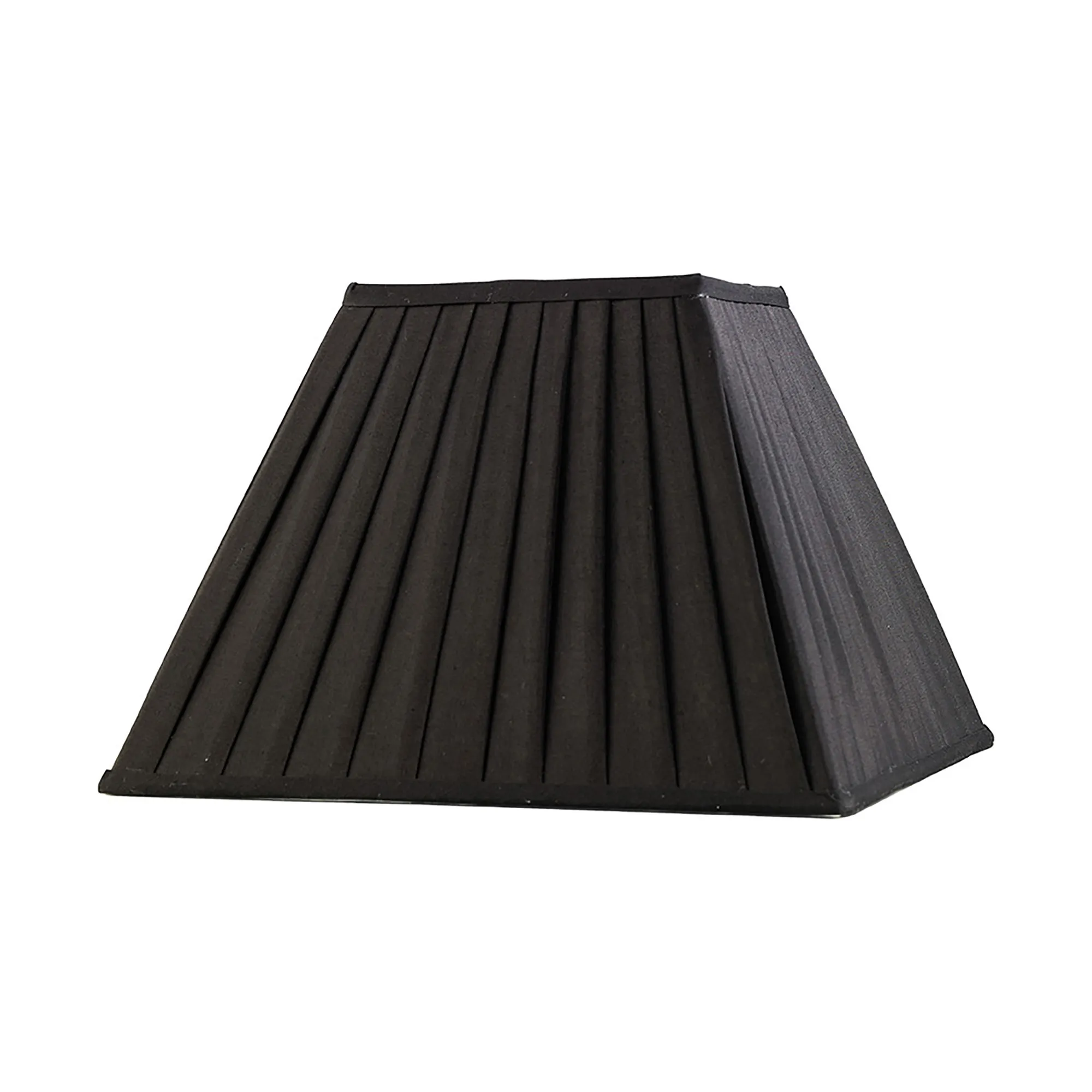 ILS20224  Leela 35cm Square Pleated Shade Black